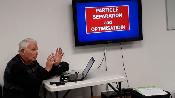Geoffrey Duffy talk on Particle Seperation