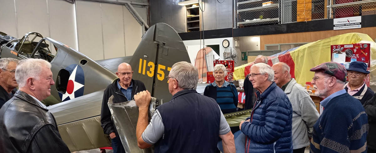 Pioneer Aero Ltd visit and the NZ War Birds tours 