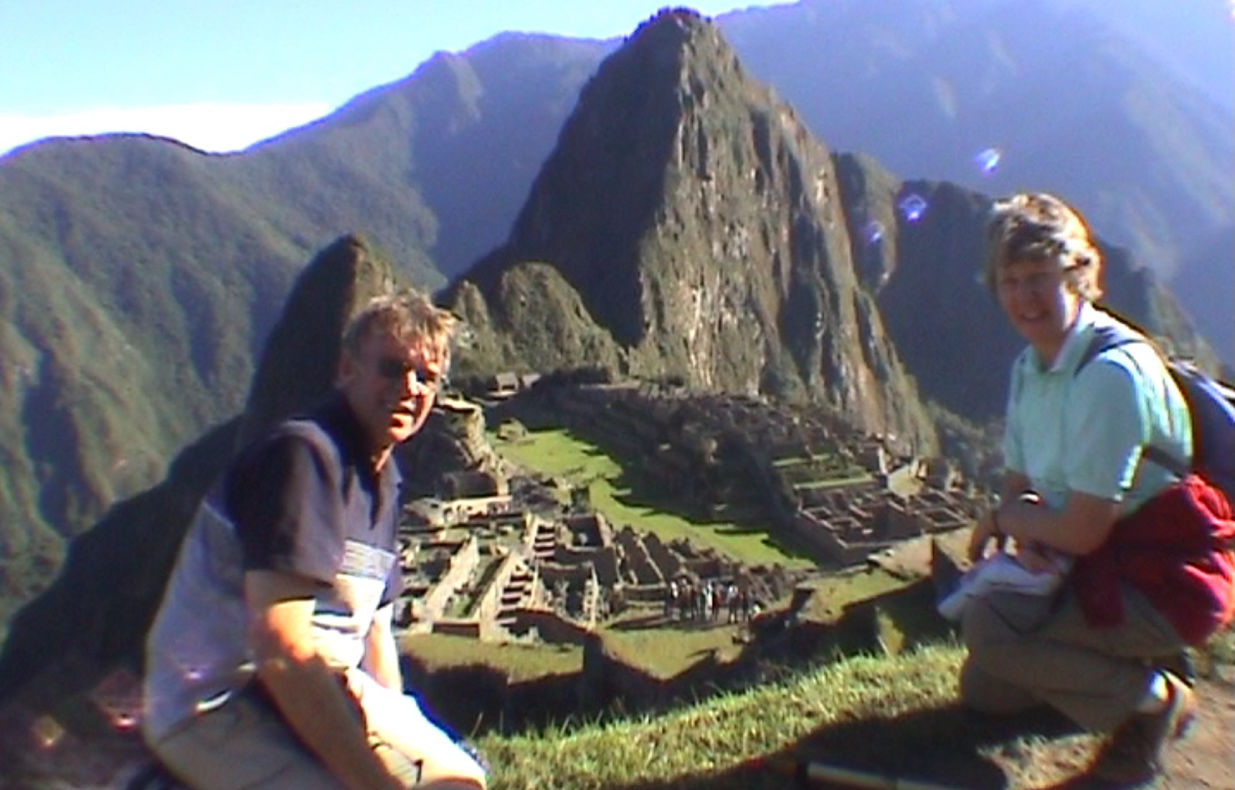 Garry and Gloria at Machu Picchu