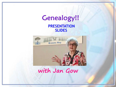 Jan Gow Presentation