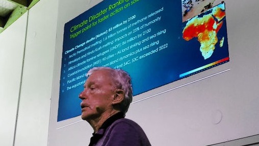   Professor Ralf Cooney's Talk  Sept 2022. Climate Change: 